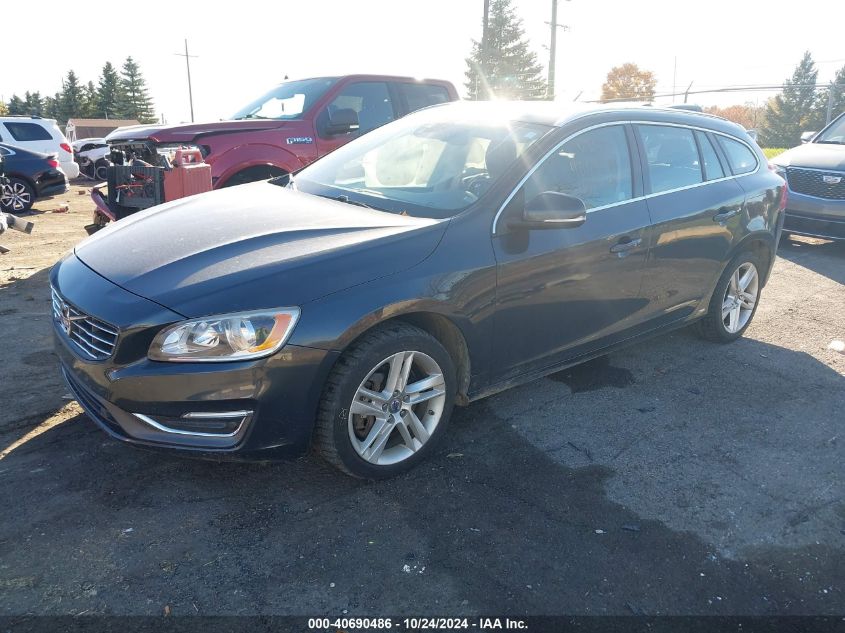 2015 Volvo V60 T5 Premier VIN: YV1612SK2F1217967 Lot: 40690486