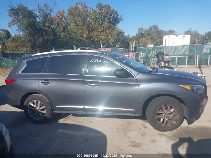 2013 Infiniti Jx35 VIN: 5N1AL0MM8DC343471 Lot: 40691085