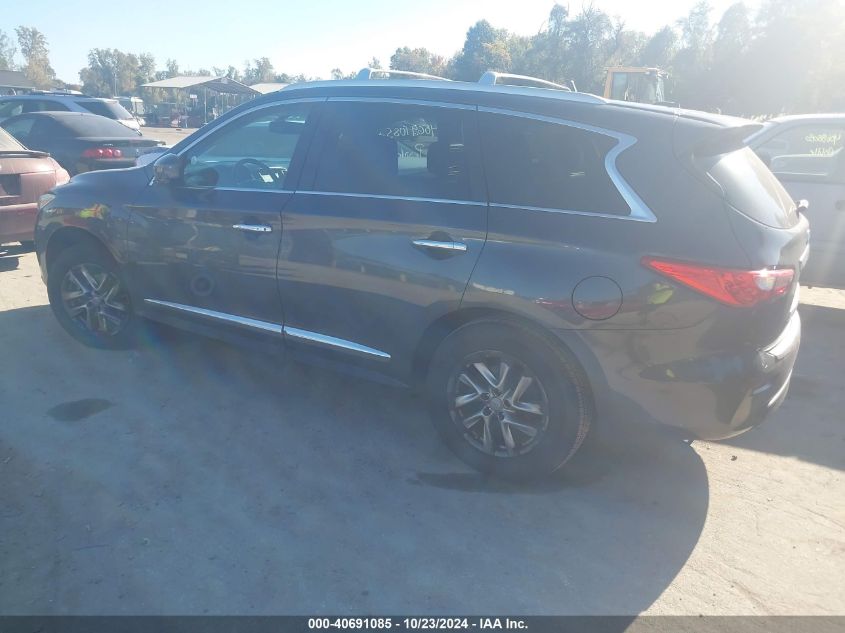 2013 Infiniti Jx35 VIN: 5N1AL0MM8DC343471 Lot: 40691085