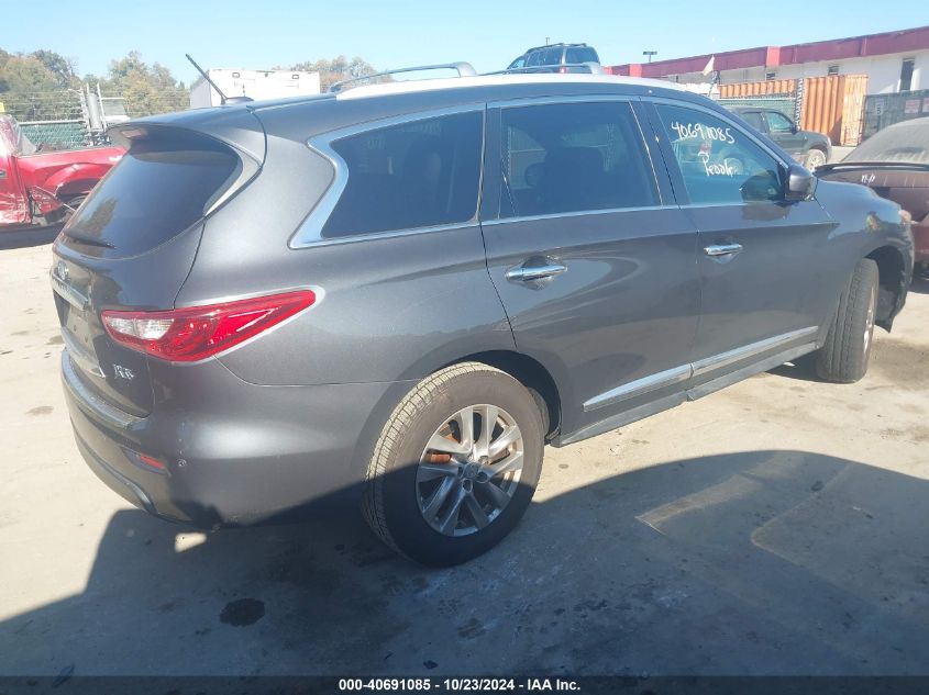 2013 Infiniti Jx35 VIN: 5N1AL0MM8DC343471 Lot: 40691085