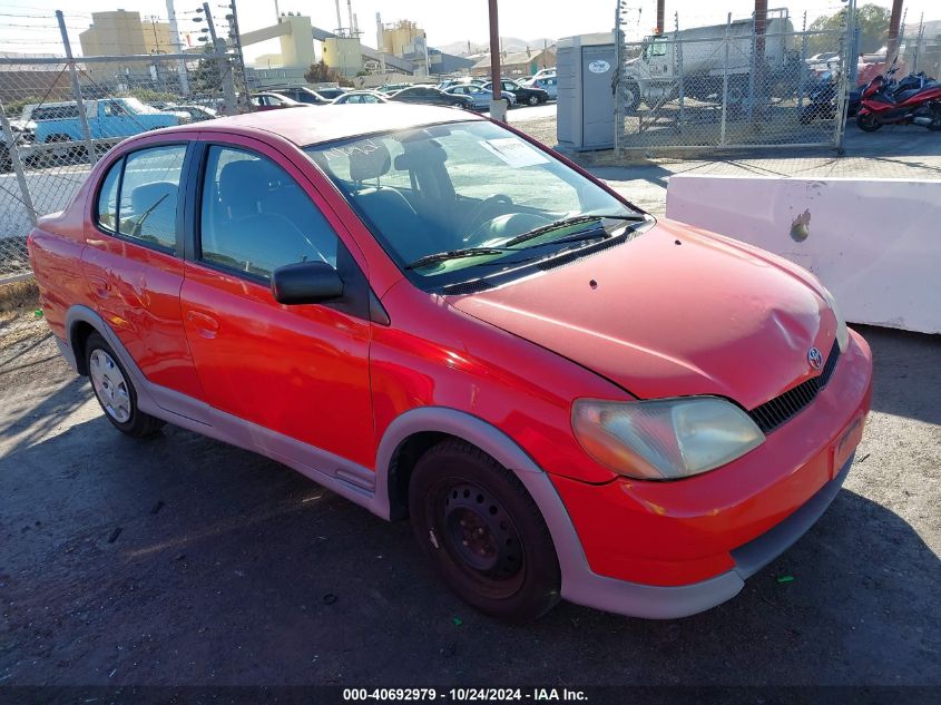 2001 Toyota Echo VIN: JTDBT123510149258 Lot: 40692979