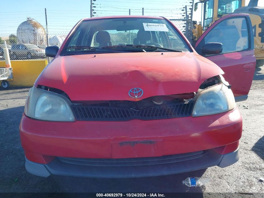 2001 Toyota Echo VIN: JTDBT123510149258 Lot: 40692979