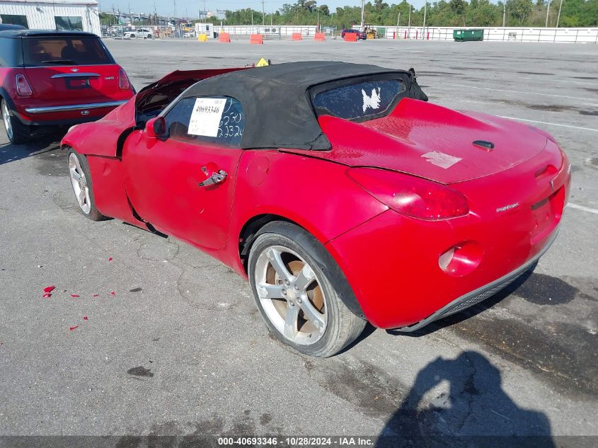 2006 Pontiac Solstice VIN: 1G2MB35BX6Y117199 Lot: 40693346