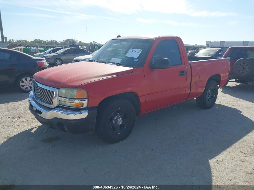 2004 GMC Sierra 1500 VIN: 1GTEC14X84Z181313 Lot: 40694926