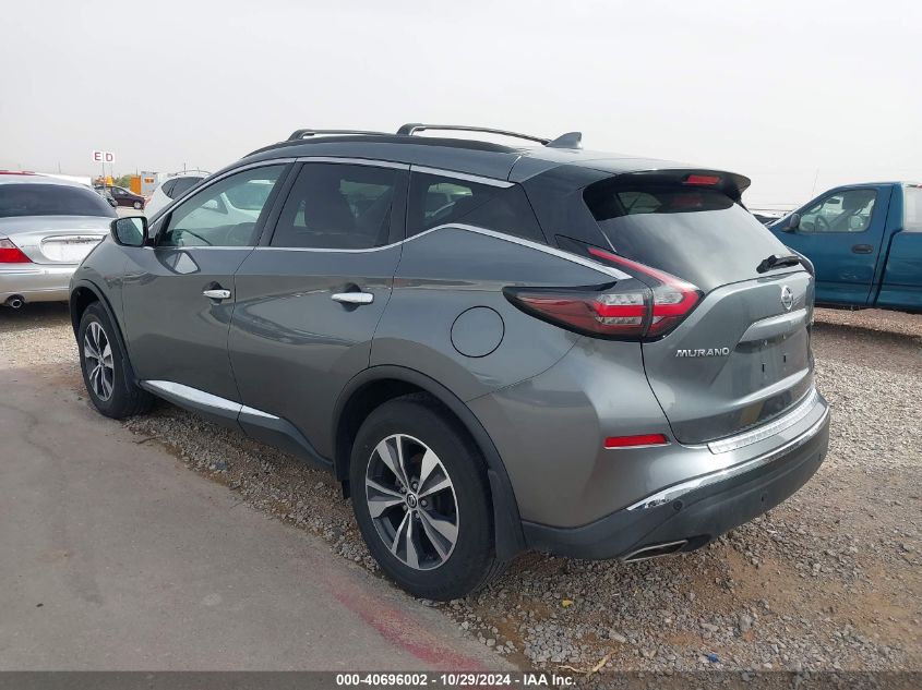 2020 Nissan Murano Sv Fwd VIN: 5N1AZ2BJXLN141267 Lot: 40696002