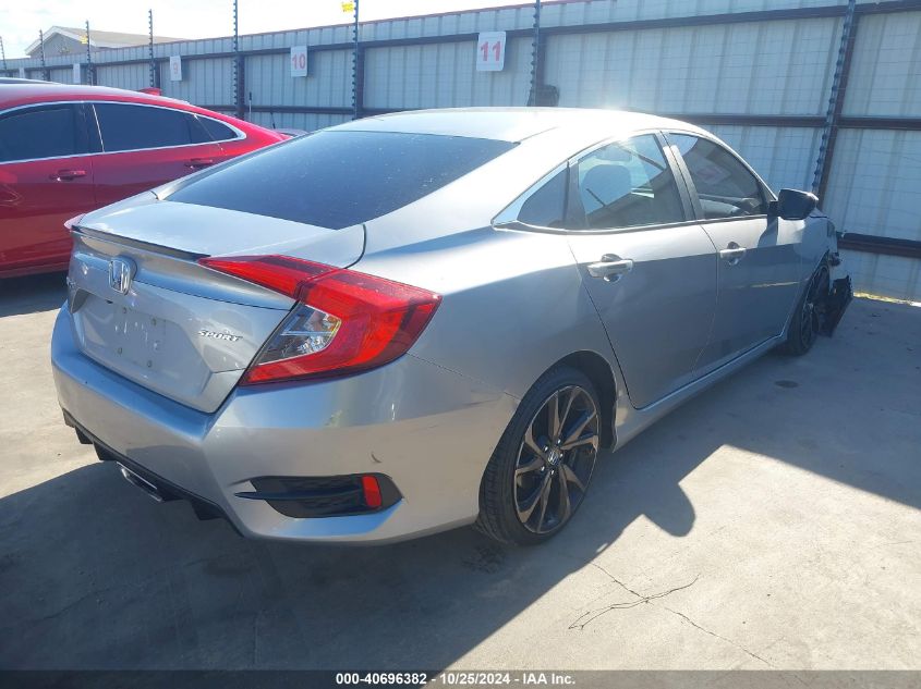 2020 Honda Civic Sport VIN: 2HGFC2F83LH595891 Lot: 40696382