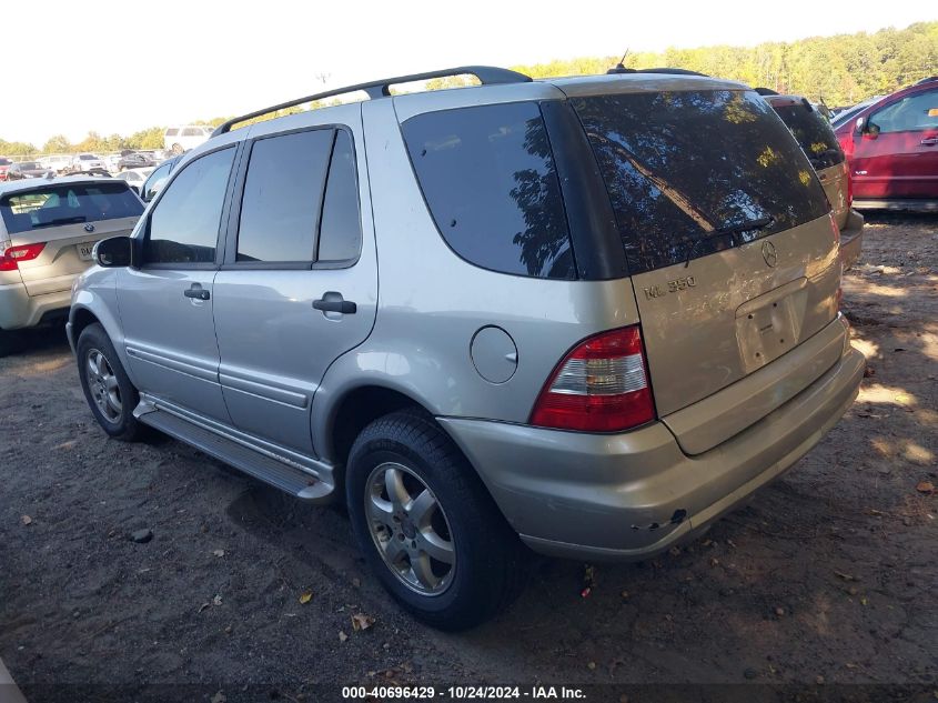 2003 Mercedes-Benz Ml 350 VIN: 4JGAB57E73A438604 Lot: 40696429