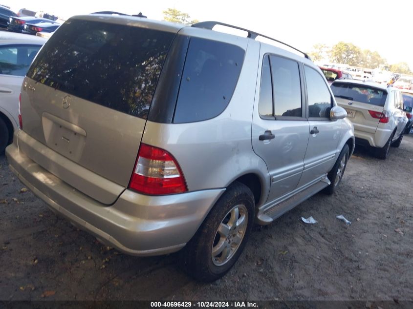 2003 Mercedes-Benz Ml 350 VIN: 4JGAB57E73A438604 Lot: 40696429