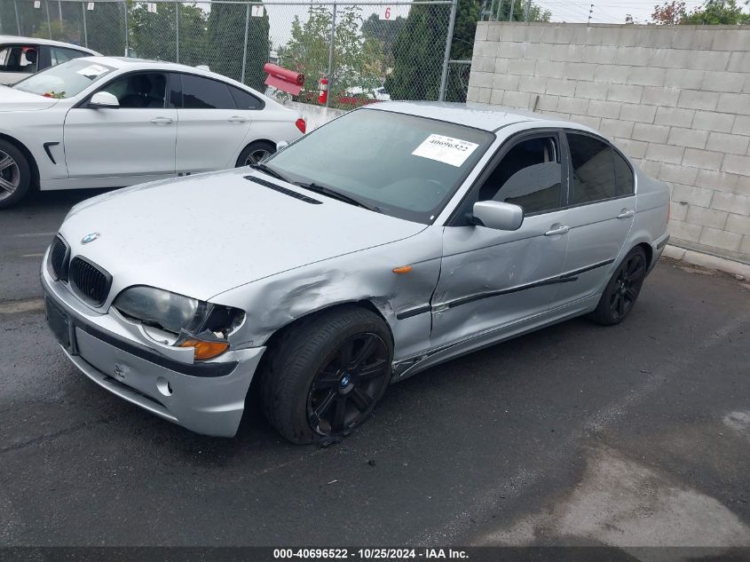 2003 BMW 325I VIN: WBAET37473NH03996 Lot: 40696522