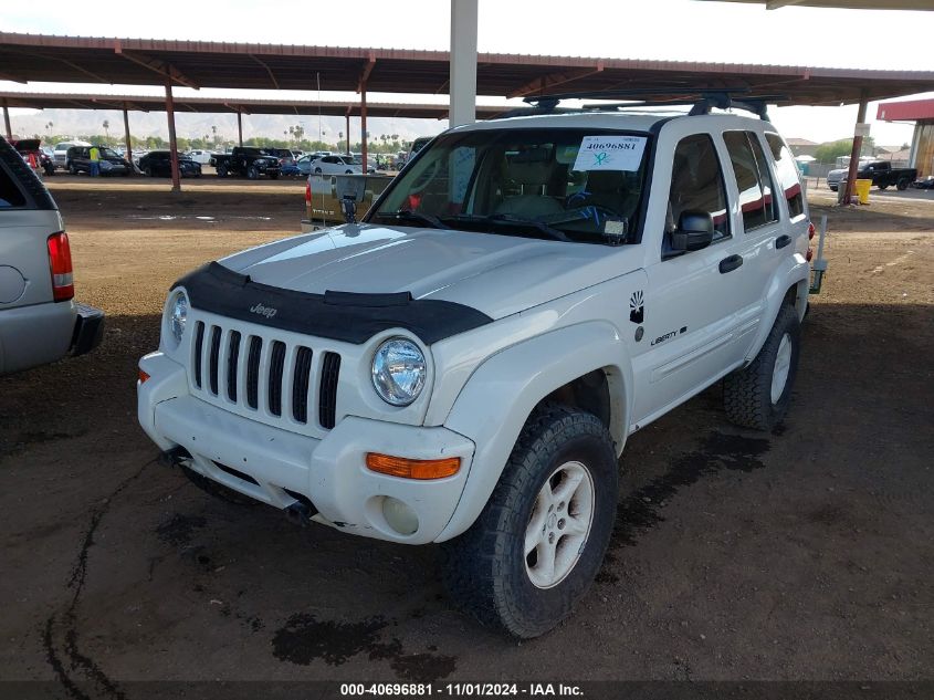 2002 Jeep Liberty Limited Edition VIN: 1J4GL58K32W224382 Lot: 40696881