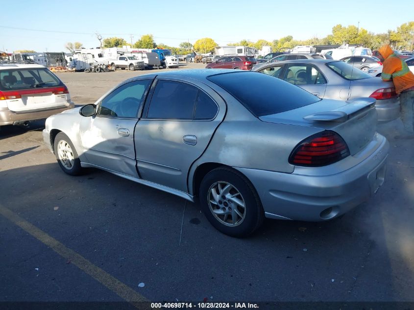 2004 Pontiac Grand Am Se1 VIN: 1G2NF52E24M624508 Lot: 40698714