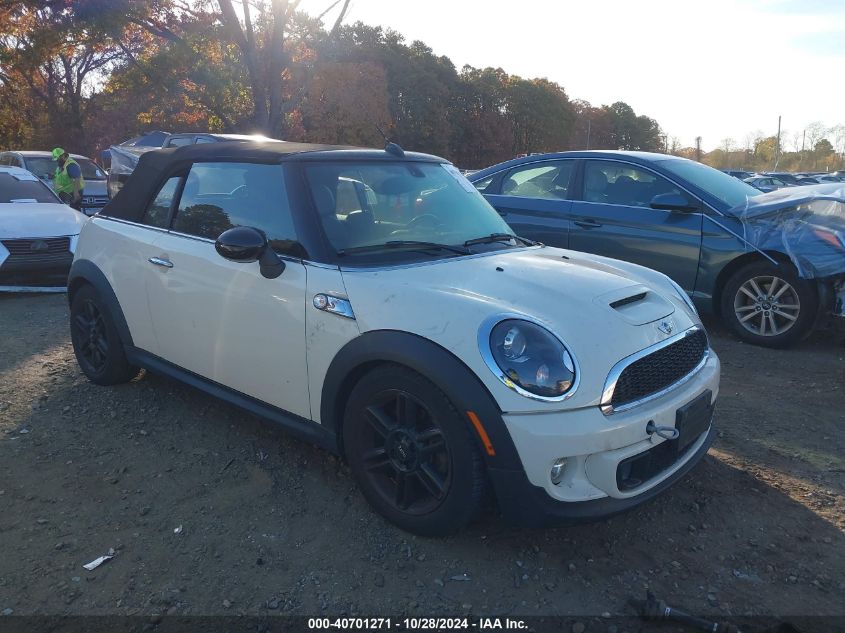 2015 Mini Convertible Cooper S VIN: WMWZP3C52FT708427 Lot: 40701271