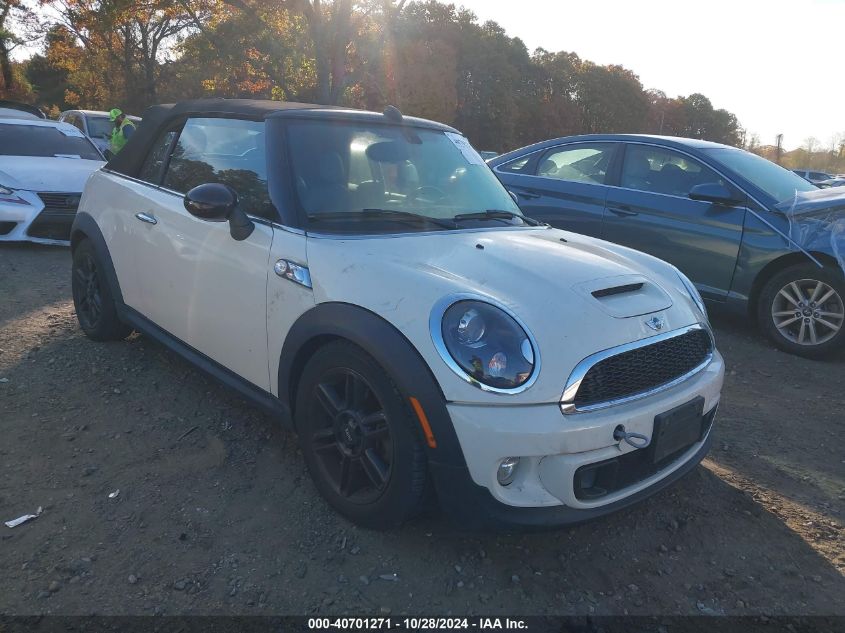 2015 Mini Convertible Cooper S VIN: WMWZP3C52FT708427 Lot: 40701271