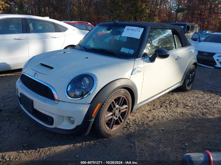 2015 Mini Convertible Cooper S VIN: WMWZP3C52FT708427 Lot: 40701271