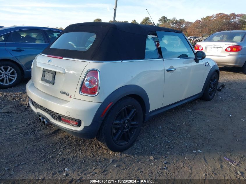 2015 Mini Convertible Cooper S VIN: WMWZP3C52FT708427 Lot: 40701271