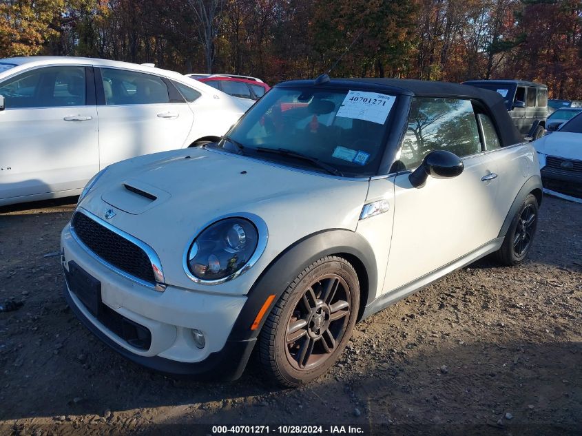 2015 Mini Convertible Cooper S VIN: WMWZP3C52FT708427 Lot: 40701271