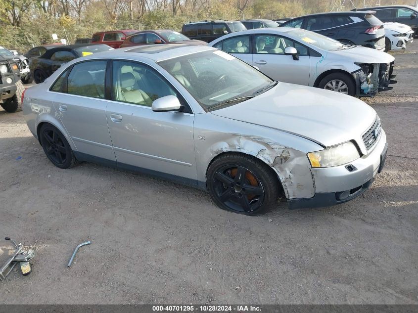 2002 Audi A4 3.0 VIN: WAULT68E82A176439 Lot: 40701295