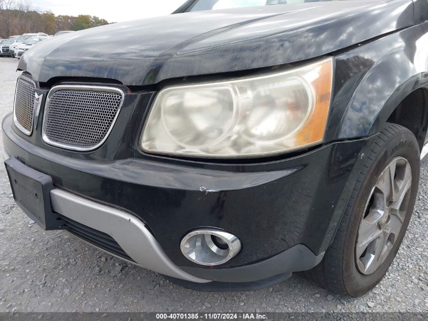 2008 Pontiac Torrent VIN: 2CKDL33F386309791 Lot: 40701385