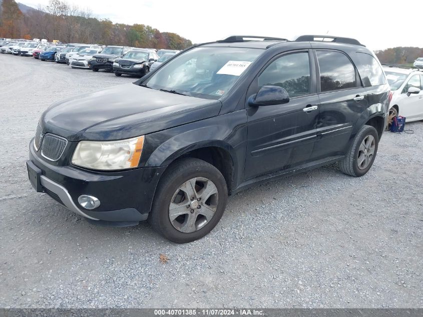 2008 Pontiac Torrent VIN: 2CKDL33F386309791 Lot: 40701385