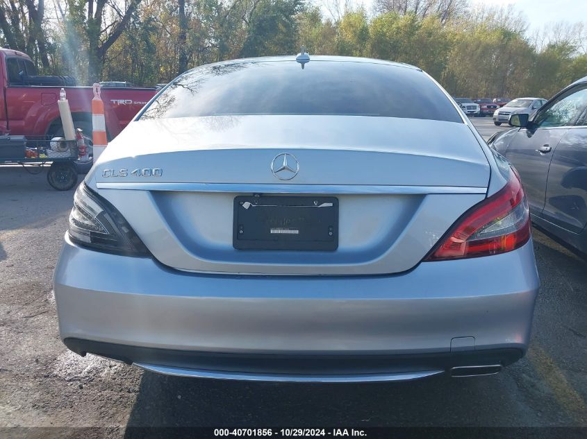 2016 Mercedes-Benz Cls 400 VIN: WDDLJ6FBXGA166266 Lot: 40701856