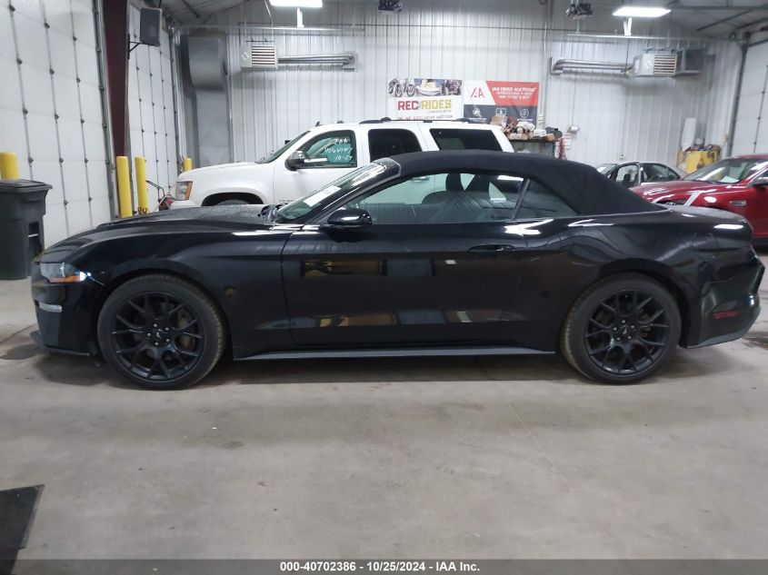 2018 Ford Mustang Ecoboost VIN: 1FATP8UH9J5161061 Lot: 40702386