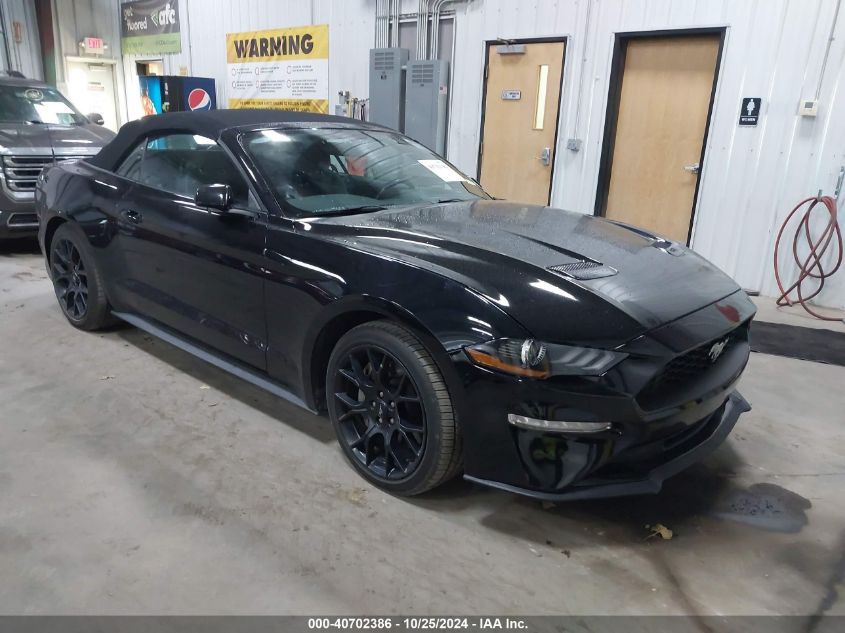 2018 Ford Mustang Ecoboost VIN: 1FATP8UH9J5161061 Lot: 40702386