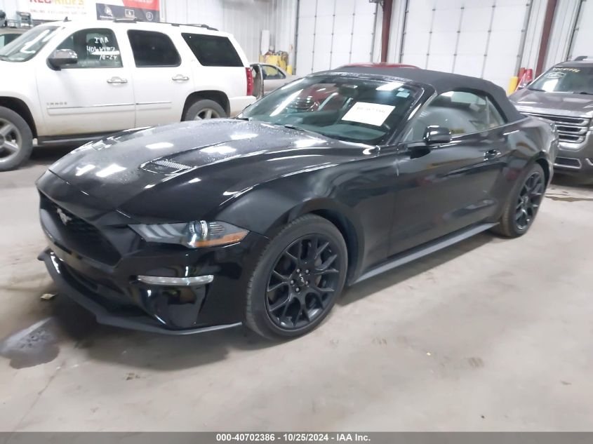 2018 Ford Mustang Ecoboost VIN: 1FATP8UH9J5161061 Lot: 40702386