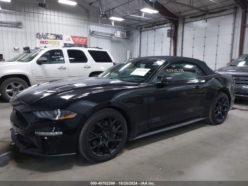 2018 Ford Mustang Ecoboost VIN: 1FATP8UH9J5161061 Lot: 40702386