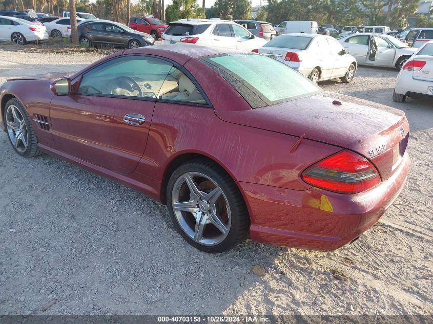 2009 Mercedes-Benz Sl 550 VIN: WDBSK71F29F149484 Lot: 40703158