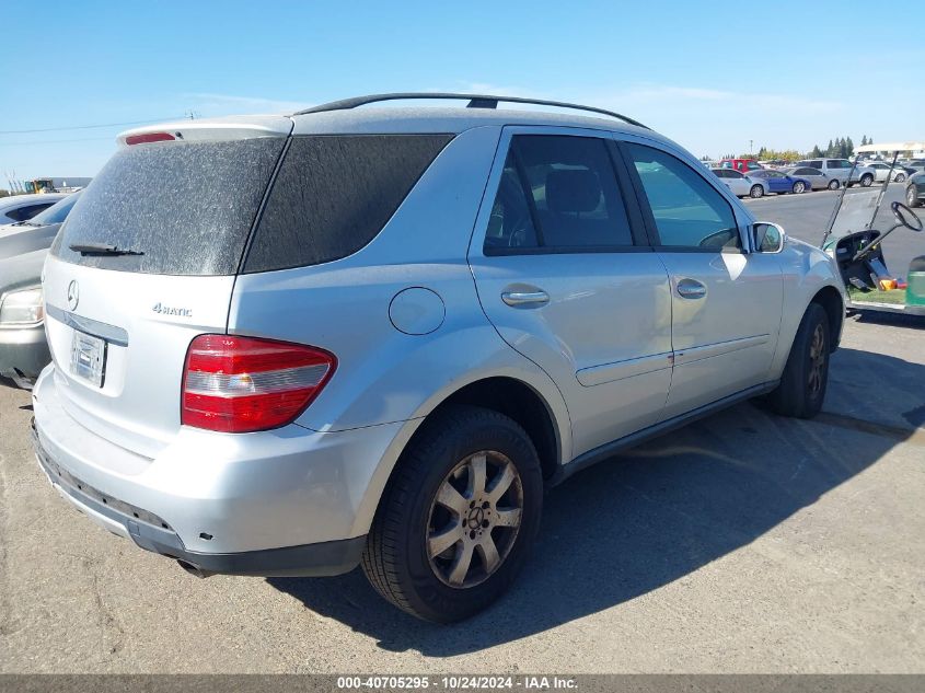 2006 Mercedes-Benz Ml 350 4Matic VIN: 4JGBB86E66A109369 Lot: 40705295