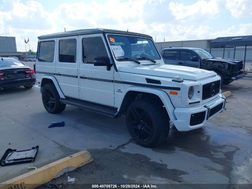 2015 Mercedes-Benz G 550 4Matic VIN: WDCYC3HF1FX239894 Lot: 40705726