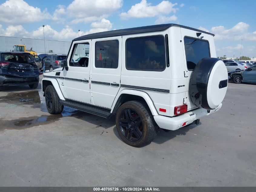 2015 Mercedes-Benz G 550 4Matic VIN: WDCYC3HF1FX239894 Lot: 40705726