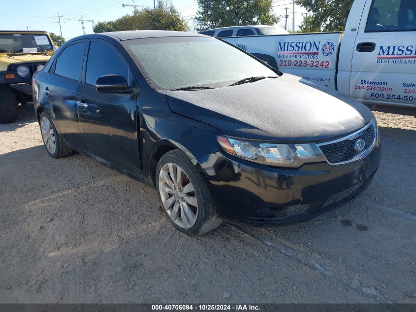 2011 Kia Forte Sx VIN: KNAFW4A33B5422419 Lot: 40706094