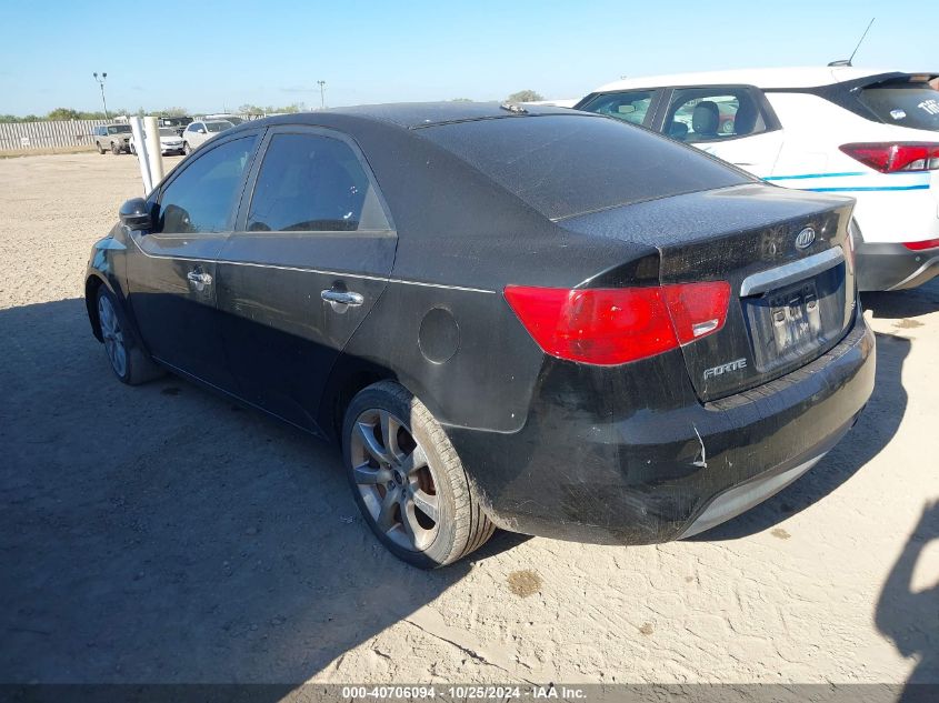 2011 Kia Forte Sx VIN: KNAFW4A33B5422419 Lot: 40706094