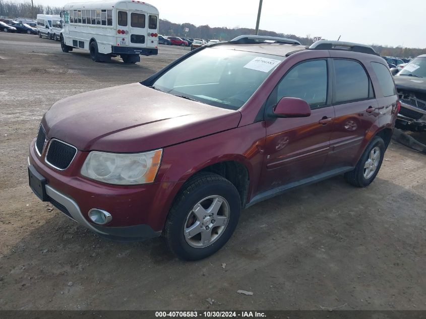 2007 Pontiac Torrent VIN: 2CKDL63F976246549 Lot: 40706583