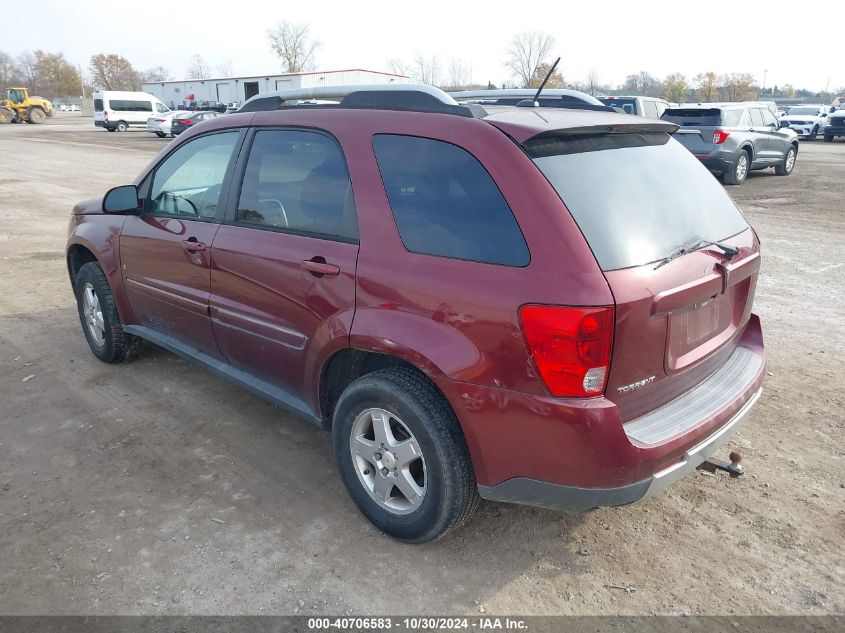 2007 Pontiac Torrent VIN: 2CKDL63F976246549 Lot: 40706583