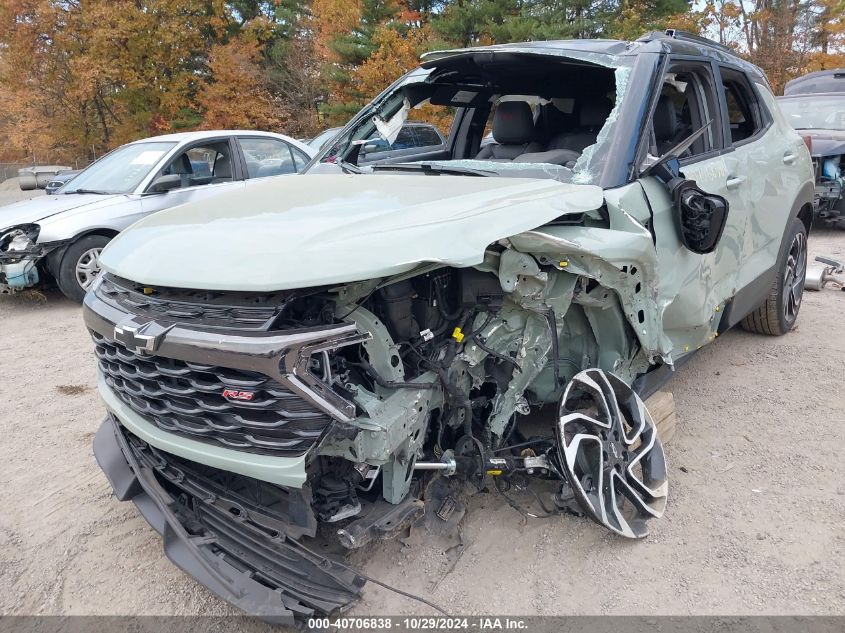 2024 Chevrolet Trailblazer Fwd Rs VIN: KL79MTSL0RB079205 Lot: 40706838