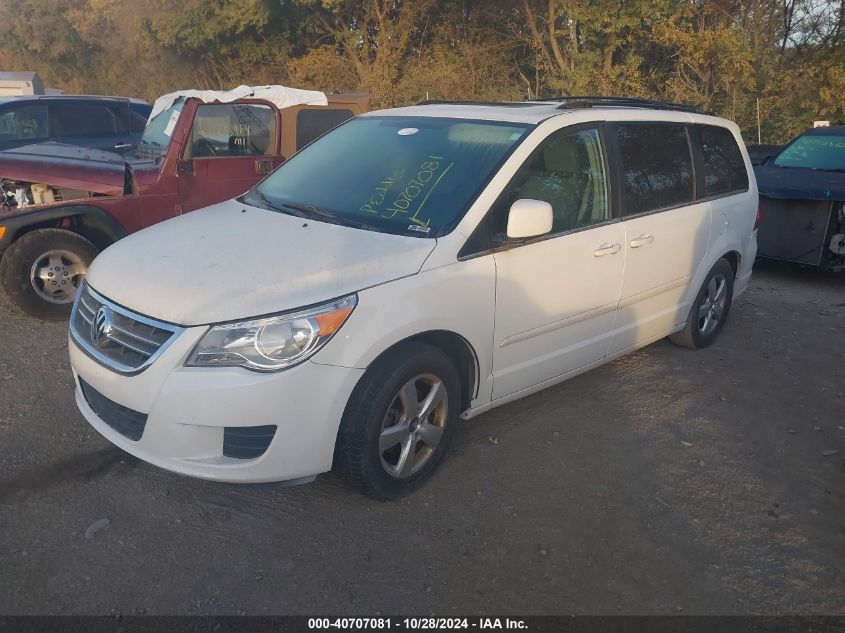 2009 Volkswagen Routan Sel VIN: 2V8HW54X39R553996 Lot: 40707081