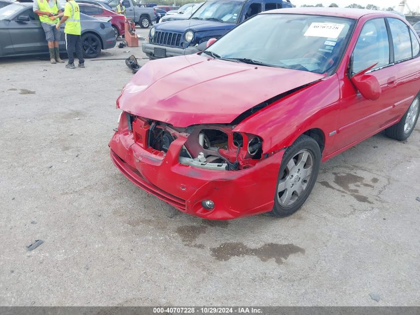 2006 Nissan Sentra 1.8S VIN: 3N1CB51D76L514769 Lot: 40707228