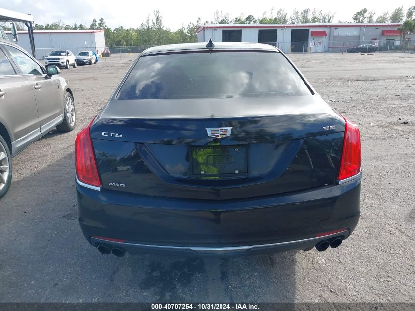 2016 Cadillac Ct6 Luxury VIN: 1G6KD5RS6GU159061 Lot: 40707254