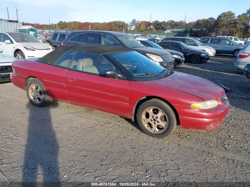 1998 Chrysler Sebring Jxi VIN: 3C3EL55H0WT309430 Lot: 40707384