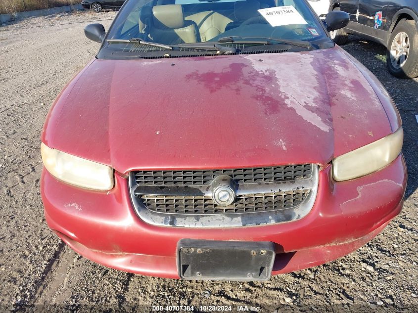 1998 Chrysler Sebring Jxi VIN: 3C3EL55H0WT309430 Lot: 40707384