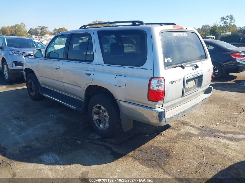 2002 Toyota 4Runner Sr5 V6 VIN: JT3GN86R220255471 Lot: 40709192