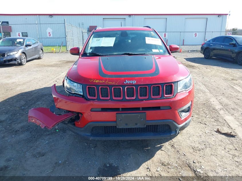 2018 Jeep Compass Latitude 4X4 VIN: 3C4NJDBB0JT138828 Lot: 40709199