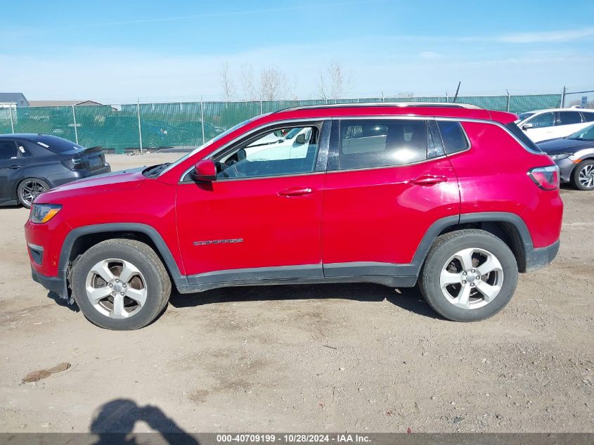 2018 Jeep Compass Latitude 4X4 VIN: 3C4NJDBB0JT138828 Lot: 40709199