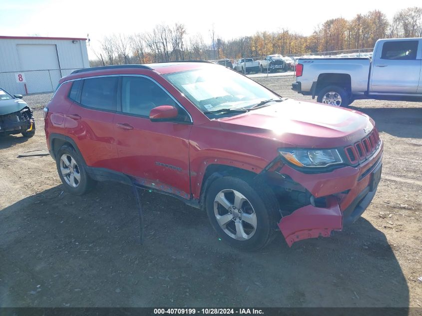 2018 Jeep Compass Latitude 4X4 VIN: 3C4NJDBB0JT138828 Lot: 40709199