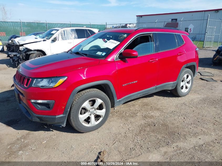 2018 Jeep Compass Latitude 4X4 VIN: 3C4NJDBB0JT138828 Lot: 40709199