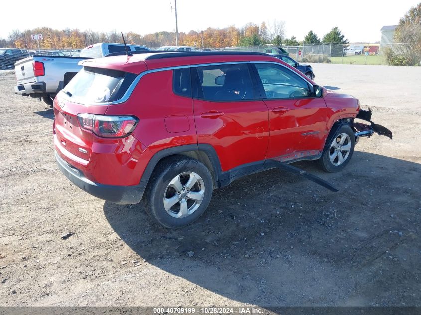 2018 Jeep Compass Latitude 4X4 VIN: 3C4NJDBB0JT138828 Lot: 40709199