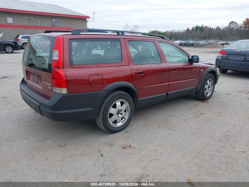 2001 Volvo V70 Xc VIN: YV1SZ58DX11043141 Lot: 40709920