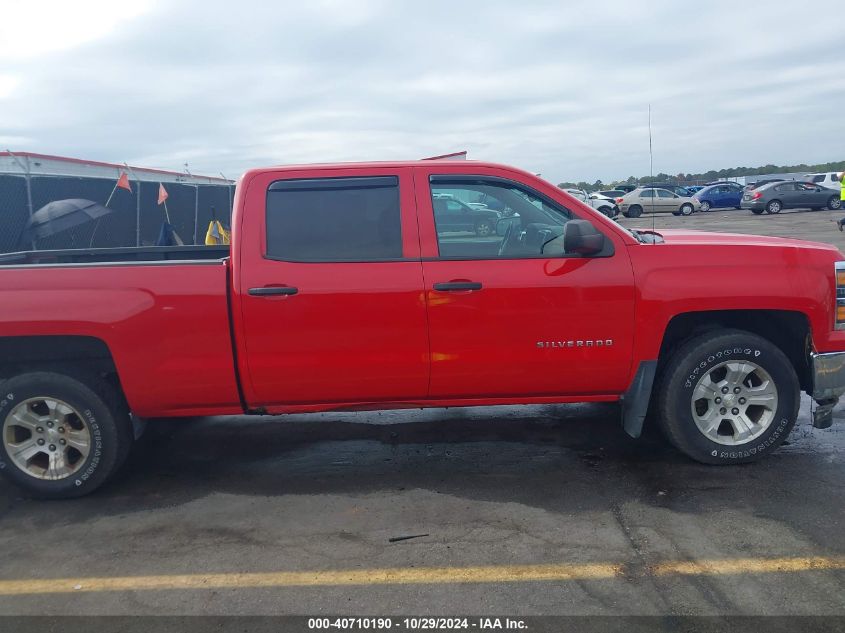 2014 Chevrolet Silverado 1500 2Lt VIN: 3GCUKREC6EG237341 Lot: 40710190